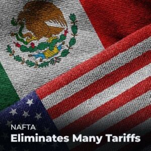 NAFTA Eliminates Many Tariffs