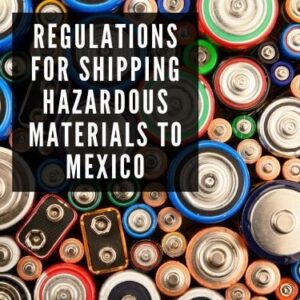 Regulations for shipping hazardous materials