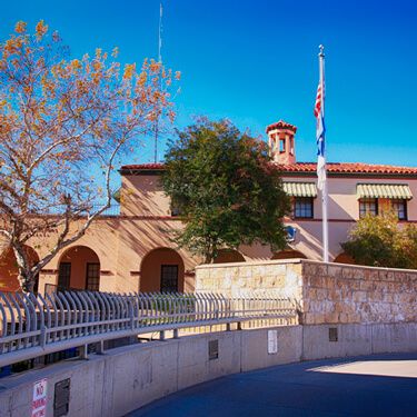 Nogales Cross Border Shipping US Customs and Border Protection Building